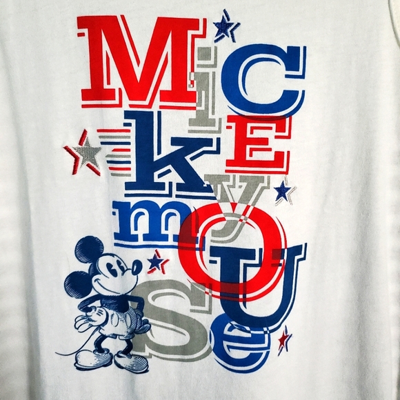 Disney Parks patriotic Mickey Mouse tank top, size youth XL - Picture 3 of 7